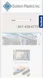Mobile Screenshot of customplasticsinc.com